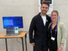 Rebecca und Christopher von prismat in der Begleitausstellung zum SAP Innovation Day