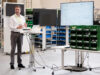 Das Foto zeigt die Demo-Station zu SAP LGM während der geführten Showcase-Tour durch das Fraunhofer IML beim prismat/EVENT 2026 am Fraunhofer IML.